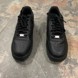 Nike Shoes Mens 11.5 Air Force 1 ‘07 Shoes Black